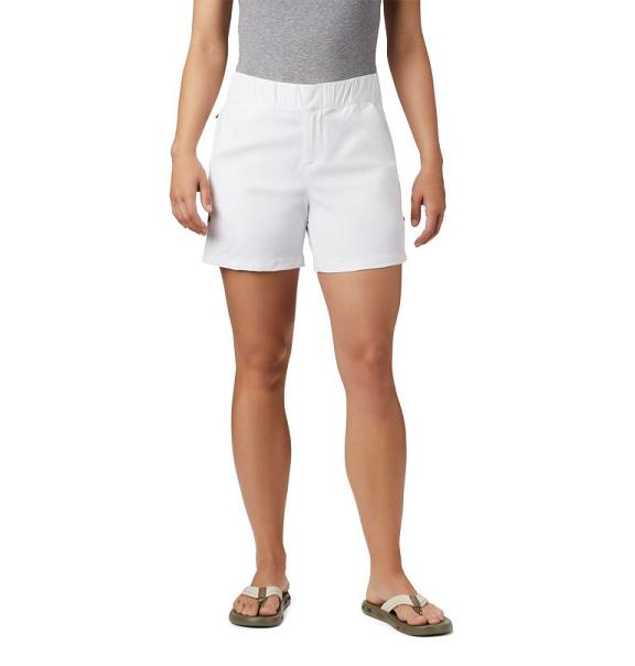 Columbia Firwood Camp II Shorts White For Women's NZ49128 New Zealand